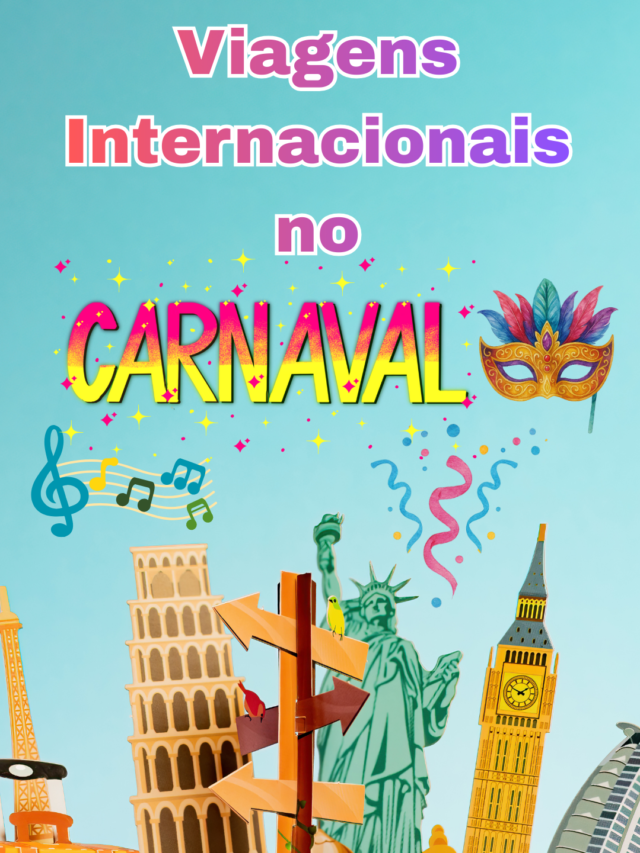 Descubra alguns destinos de viagens para fazer no carnaval.